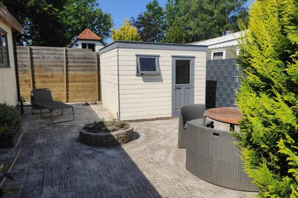 Een Gezellige Chalet Met Zonnige Buitenruimte Op De Veluwe! Villa Putten Eksteriør bilde